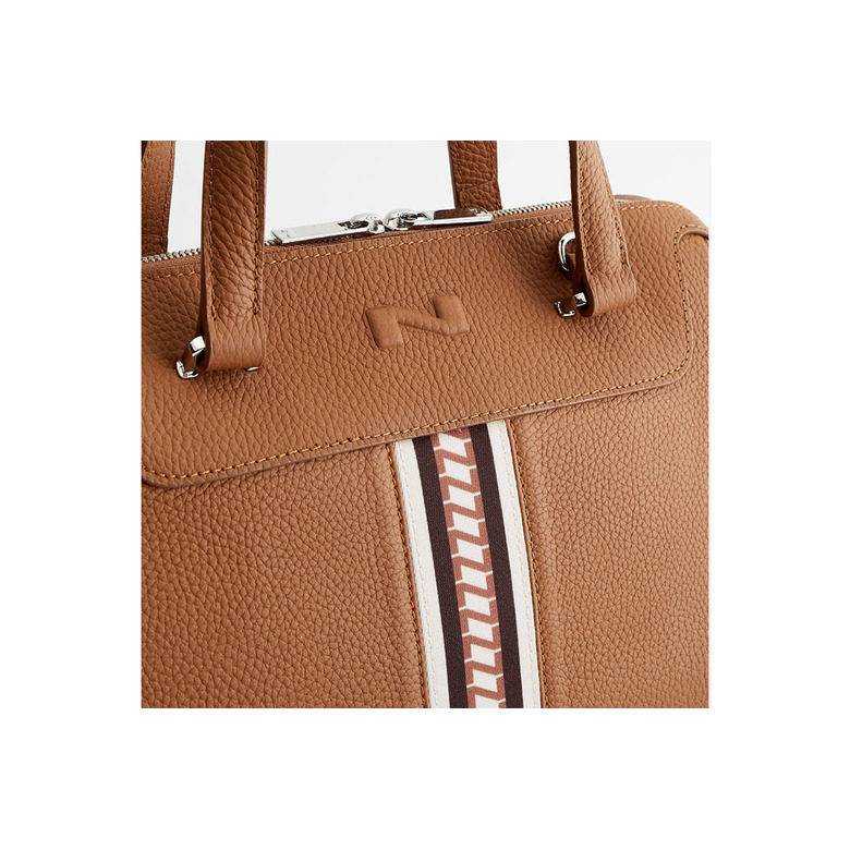 Nathan-baume handtas cognac 4