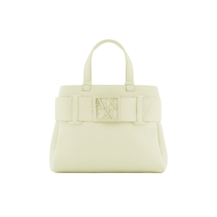 Armani Exchange shoulder bag ecru