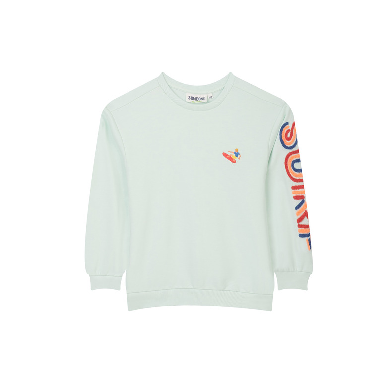 Someone Kids sweater grÜn