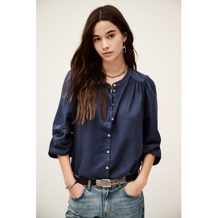 Ba&sh blouse blauw