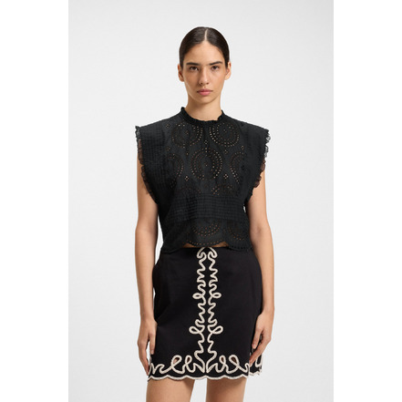 Boss blouse zwart
