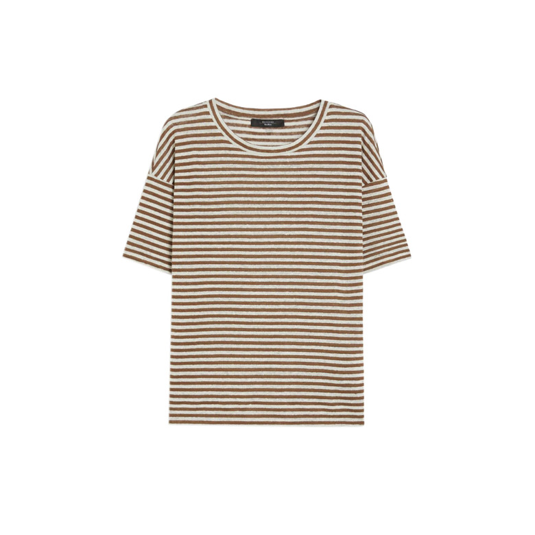 Weekend - Maxmara t-shirt bruin 1