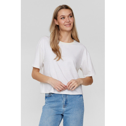 Numph t-shirt beige