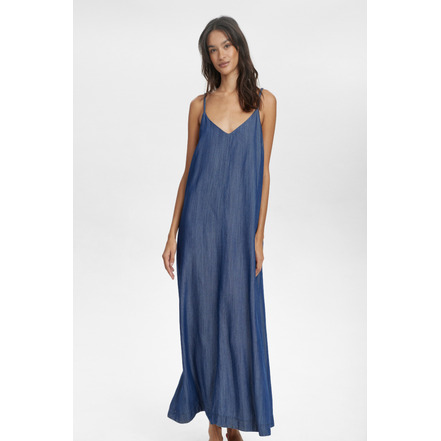 Numph jurk blauw