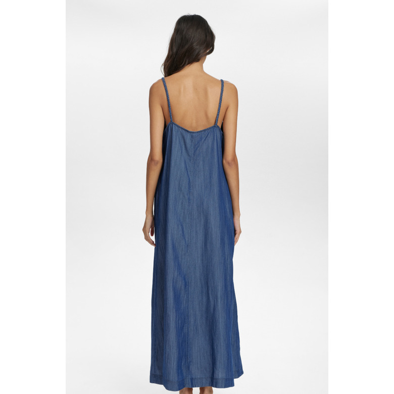 Numph jurk blauw 3