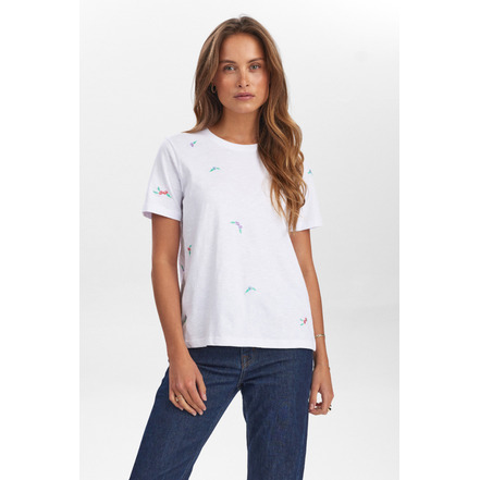 Numph t-shirt wit