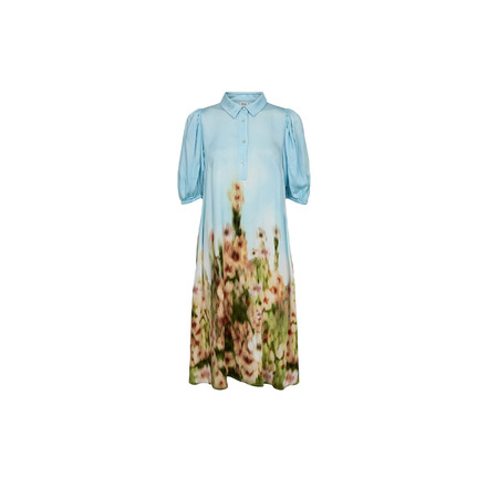 Numph jurk blauw
