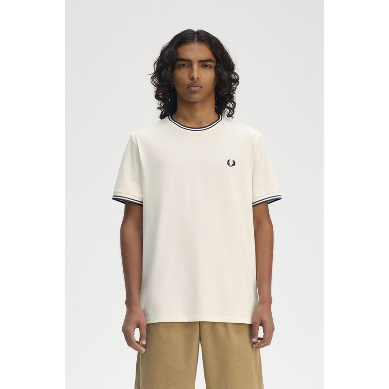 Fred Perry t-shirts ecru 2