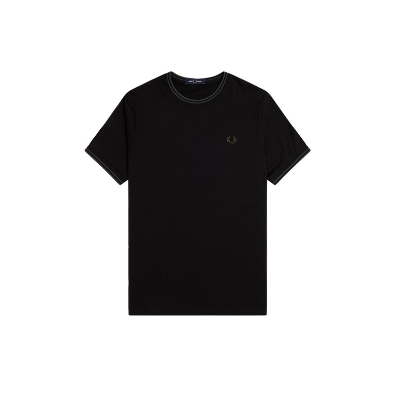 Fred Perry t-shirts black