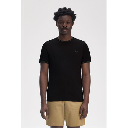 Fred Perry t-shirts black