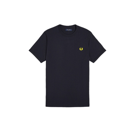 Fred Perry t-shirts zwart mÉlange