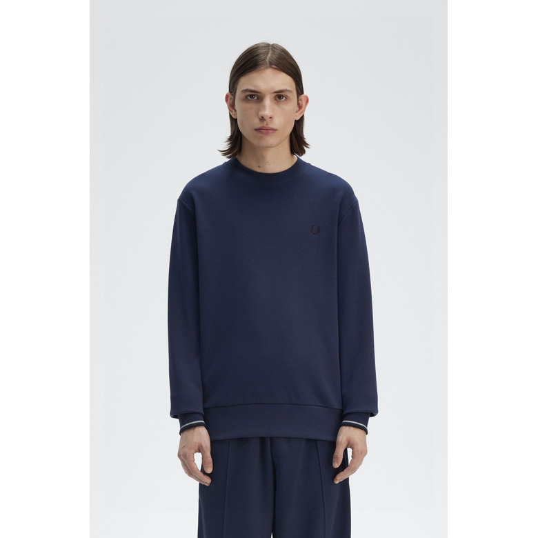 Fred Perry sweater blue 2