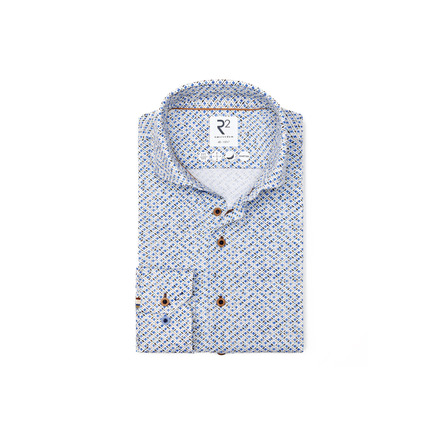 R2 Amsterdam shirt blue
