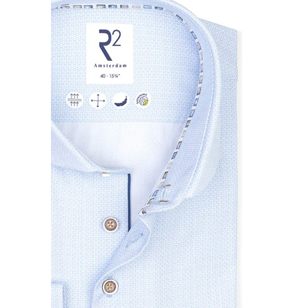 R2 Amsterdam shirt blue