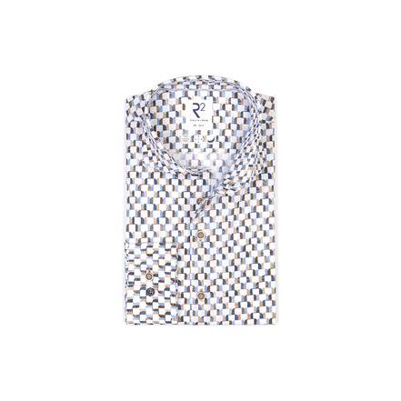 R2 Amsterdam shirt blue