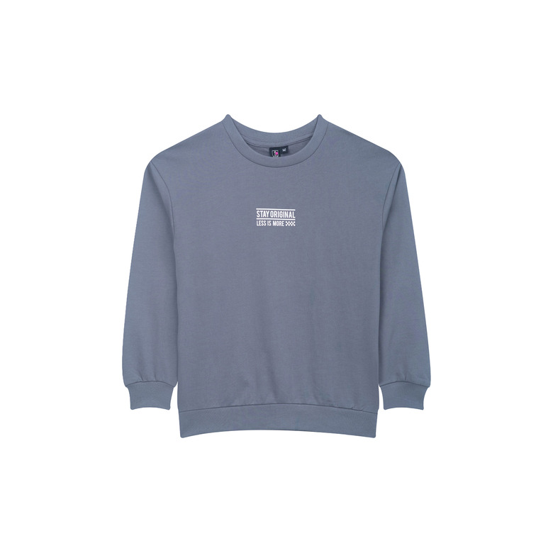 Someone Junior Jongens sweater grau 1