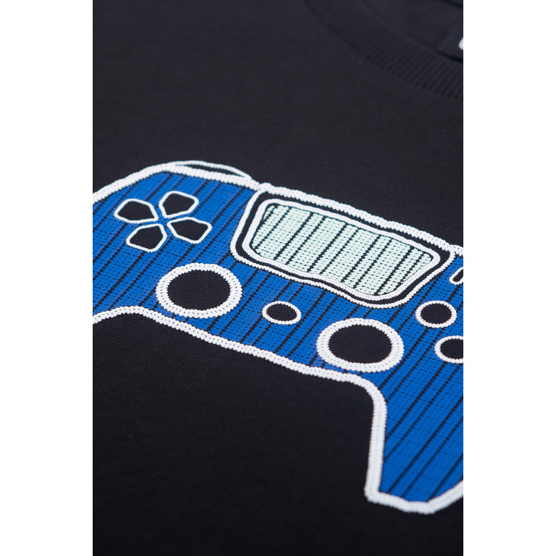 Someone Junior Jongens t-shirt noir 2