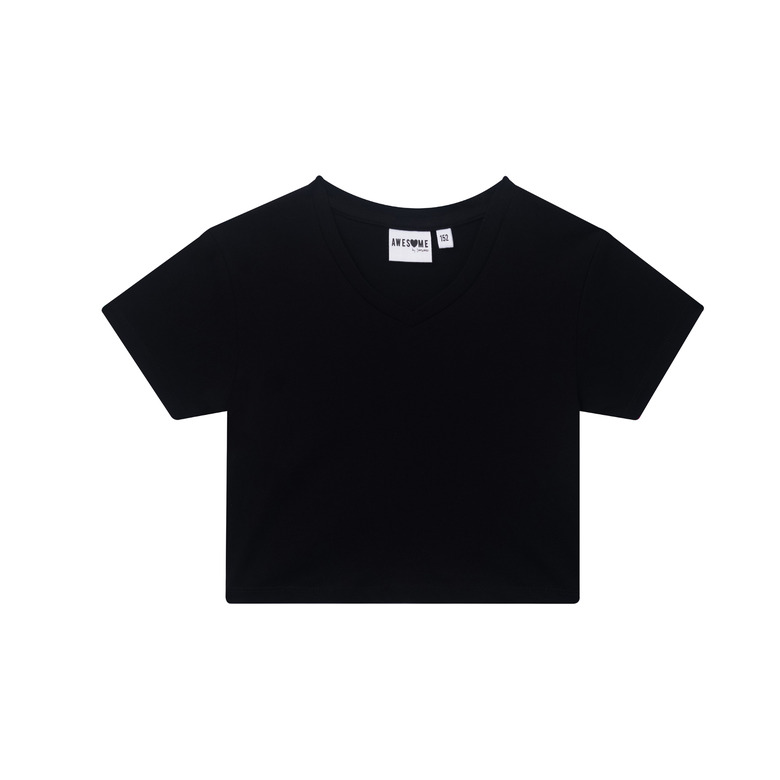 Someone Junior Meisjes t-shirt zwart 1