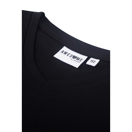 Someone Junior Meisjes t-shirt zwart
