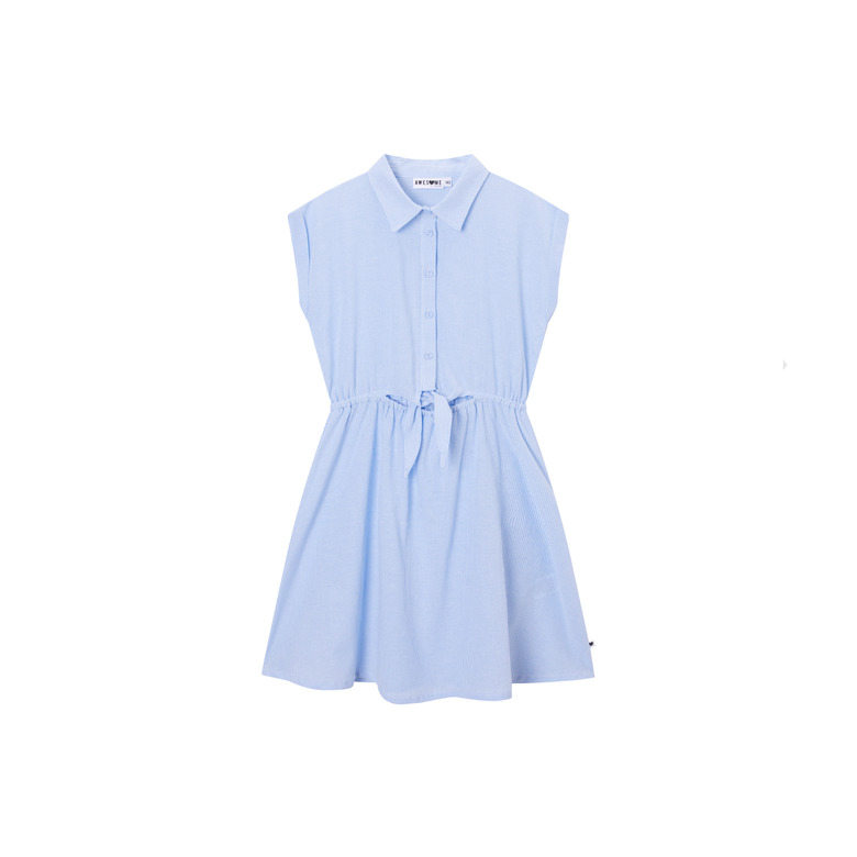 Someone Junior Meisjes jurk blauw 1