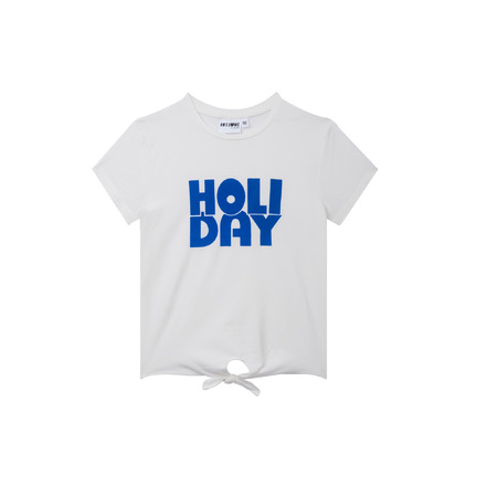 Someone Junior Meisjes t-shirt ecru
