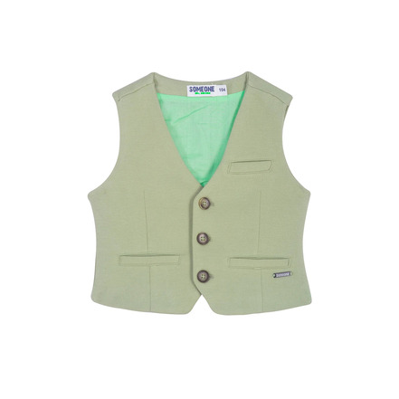 Someone Kids vest green