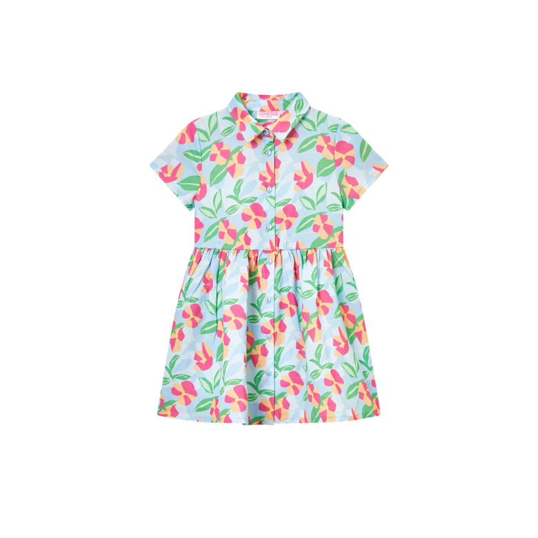 Someone Kids kleid blau