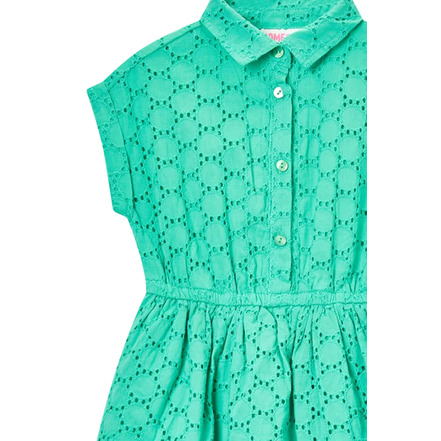Someone Kids kleid grÜn