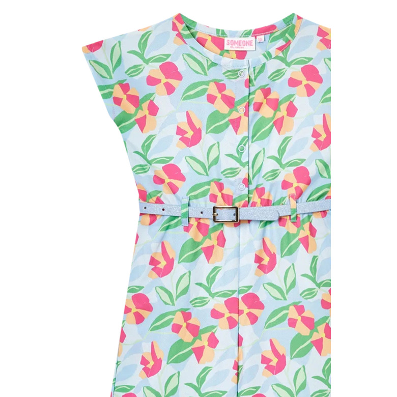 Someone Kids jumpsuit blue 2