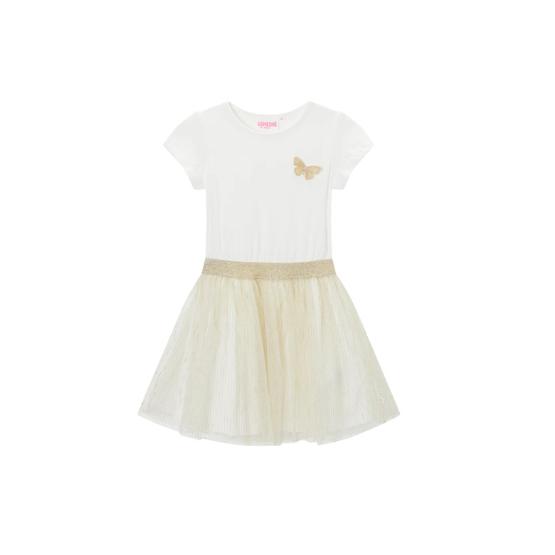 Someone Kids kleid ecru