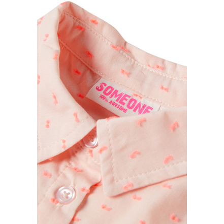 Someone Kids bluse rosa
