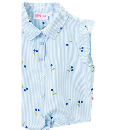 Someone Kids bluse blau