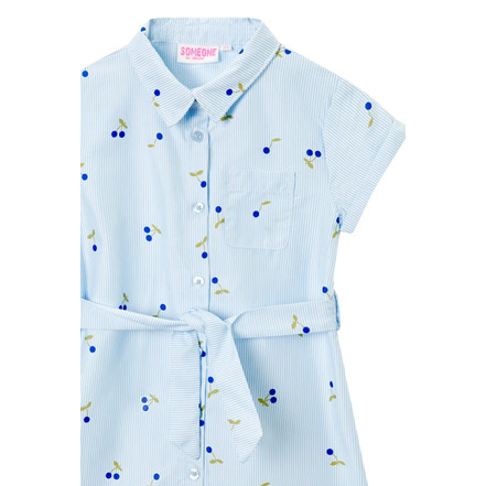 Someone Kids kleid blau