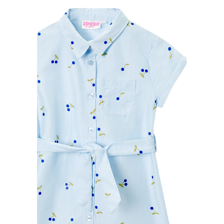 Someone Kids kleid blau 2