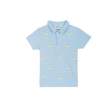 Someone Kids polo blue