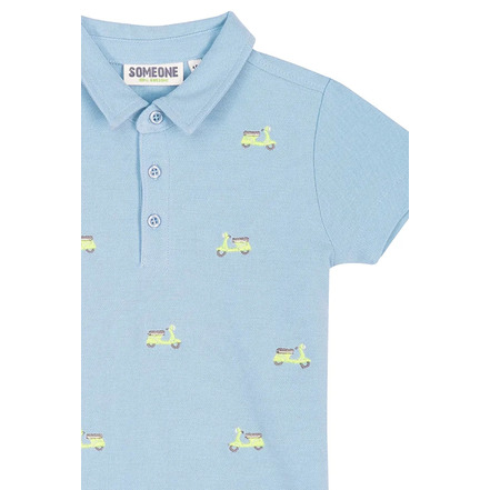 Someone Kids polo blue