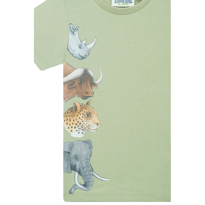 Someone Kids t-shirt groen 2