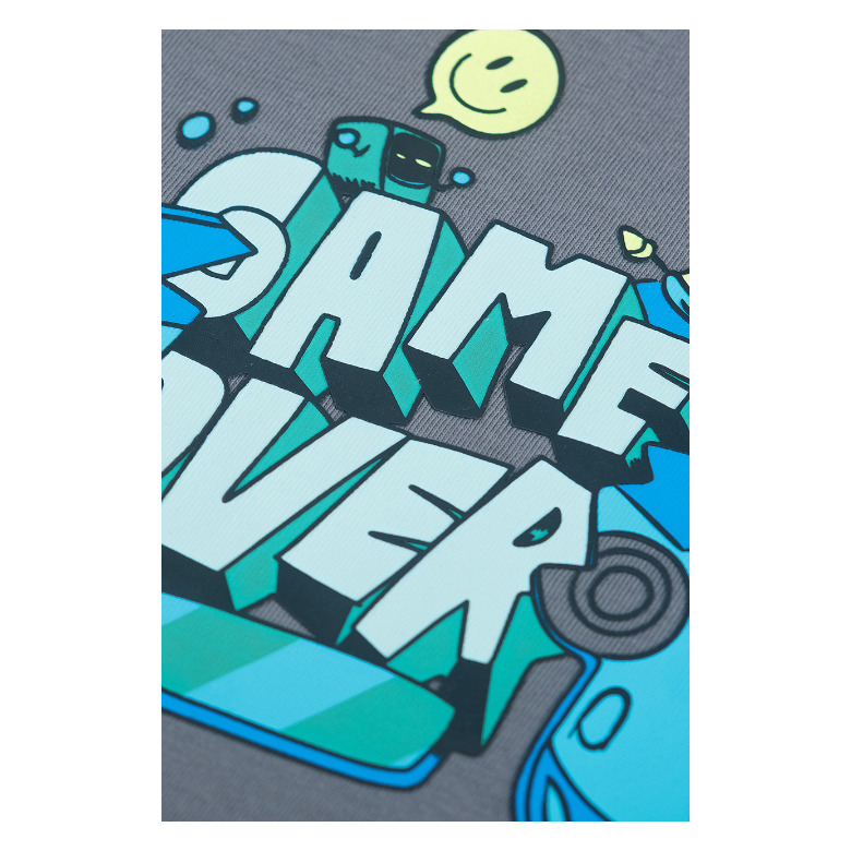 Someone Kids t-shirt grijs 2