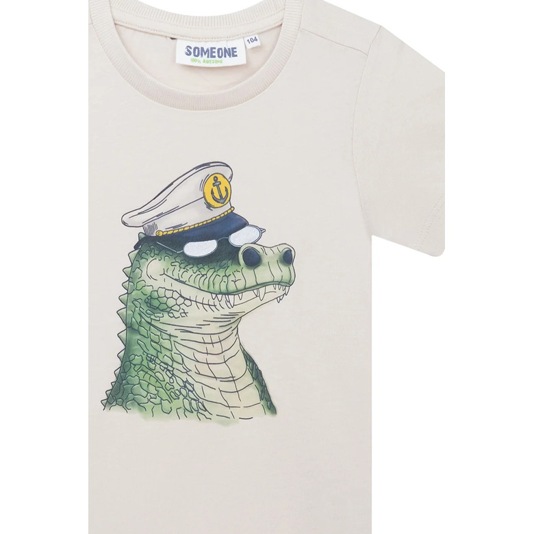 Someone Kids t-shirt beige 2