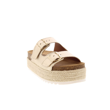 Sweet Lemon thong slippers gold