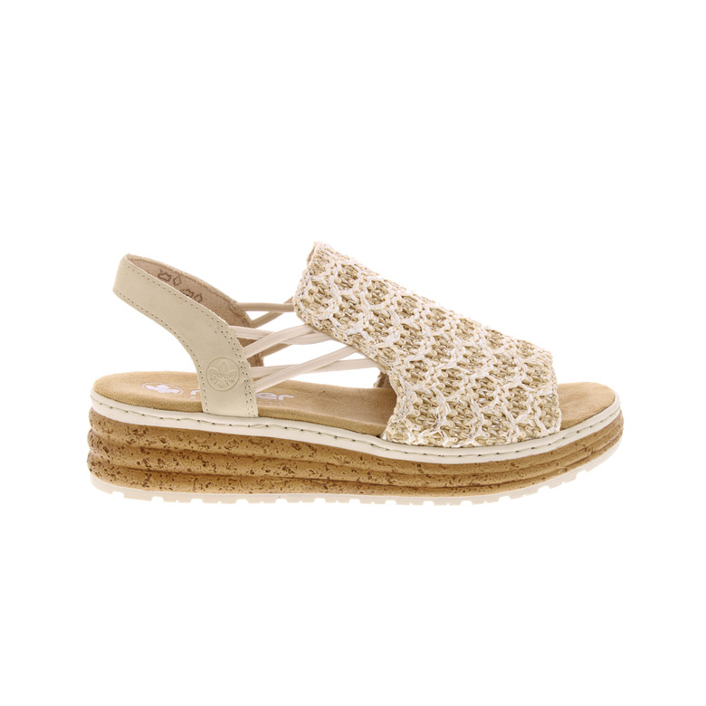 Rieker sandalen beige