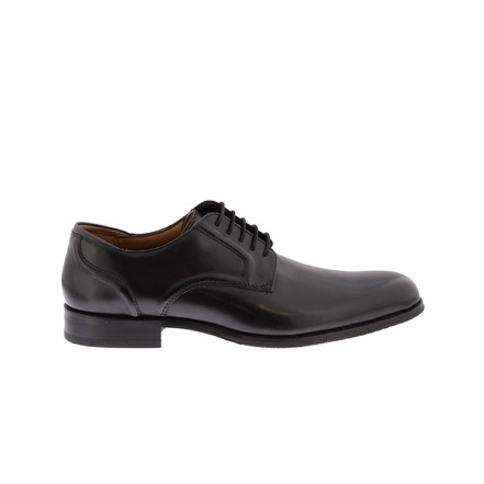 Clarks lace shoes black