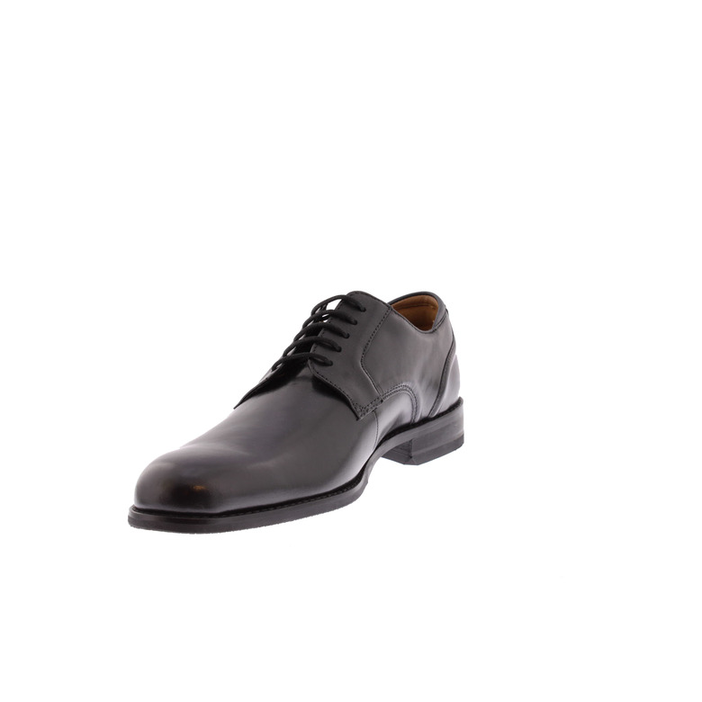 Clarks lace shoes black 3