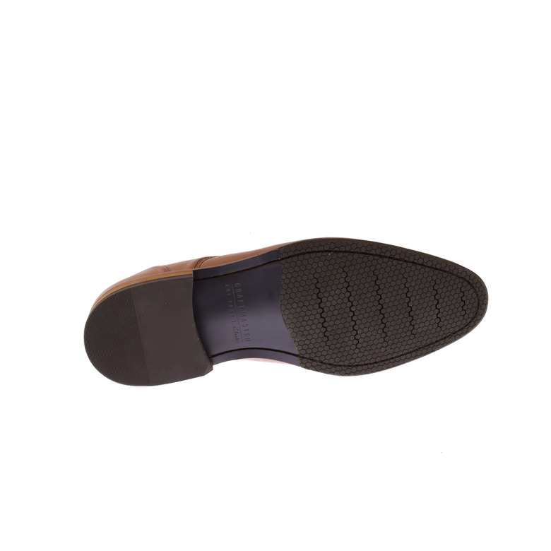 Clarks lace shoes cognac 5