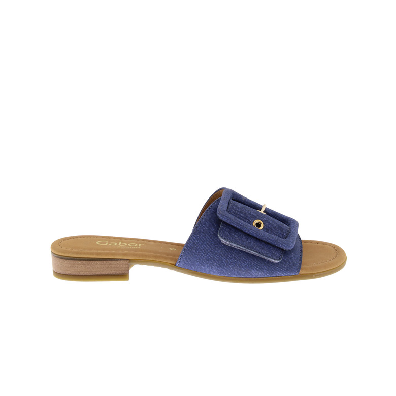 Gabor thong slippers blue