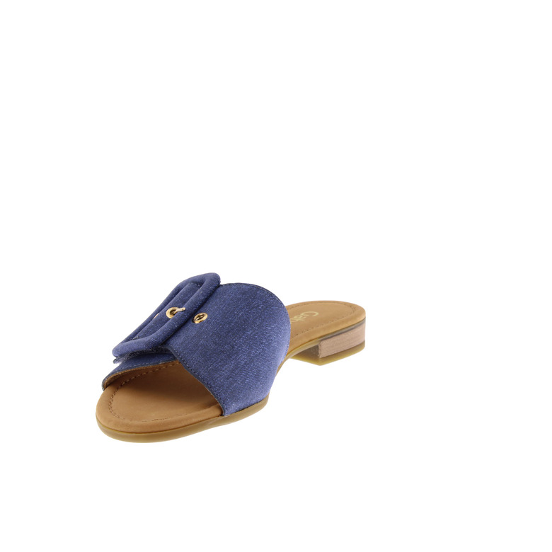 Gabor thong slippers blue 3