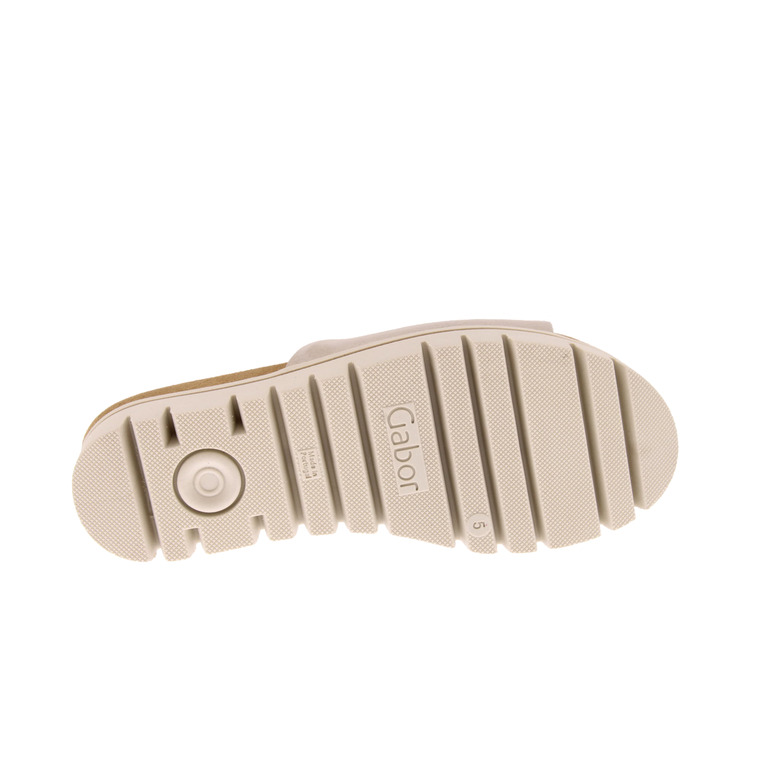 Gabor thong slippers lightbrown 5
