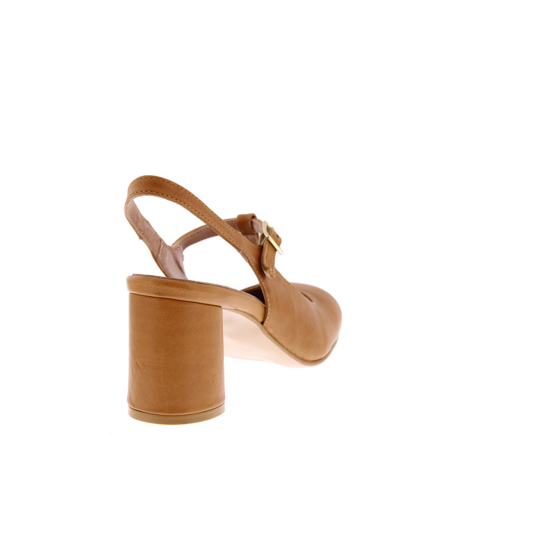 Atelier 04 slingbacks cognac 4