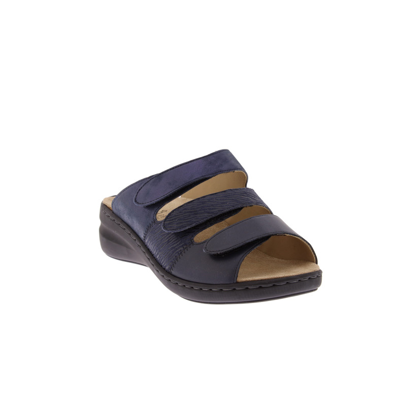 Solidus slippers blauw 2
