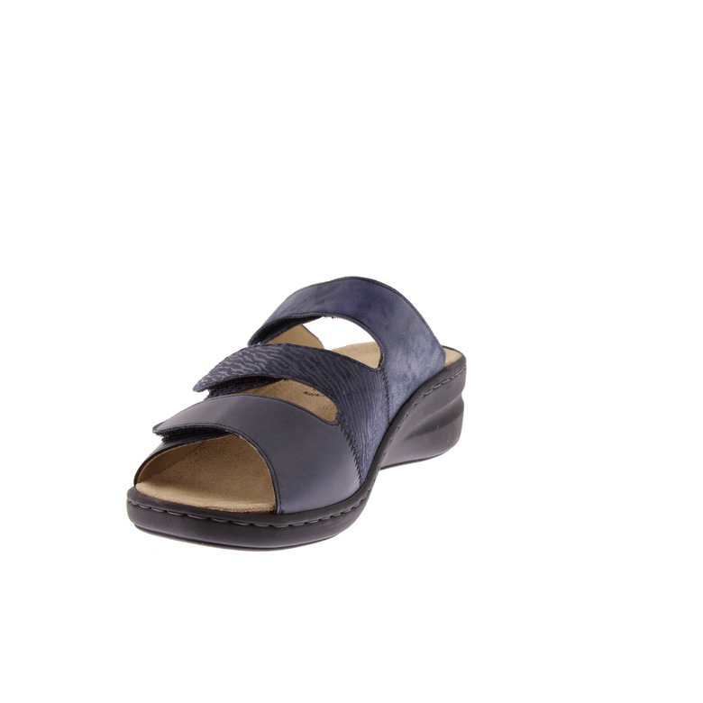 Solidus slippers blauw 3